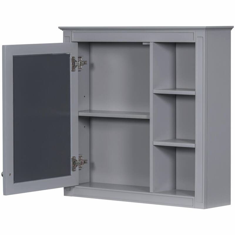 30" Bathroom Vanity with Mirror, Sink, and Storage Cabinet