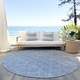 preview thumbnail 131 of 135, Machine Washable Indoor/ Outdoor Ombre Trellis Chantille Rug