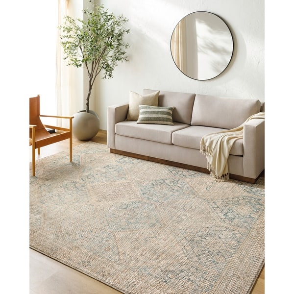 slide 2 of 9, Becki Owens x Livabliss Marlene Area Rug Light Green/Beige - 2' 2" x 3' 9"