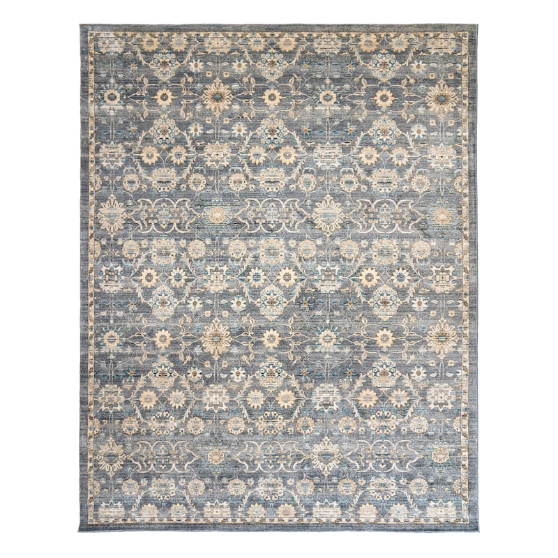Gertmenian Hurston Dromore Grey Traditional Indoor Area Rug