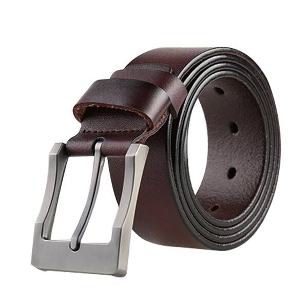 Shop Men Single Pin Buckle Classic Vintage Business Casual Belt