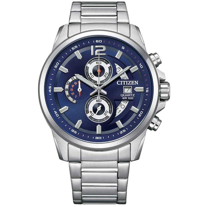 Citizen Men's Classic Blue Dial Watch - AN3690-56L - 6 (36)