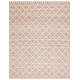 preview thumbnail 5 of 11, SAFAVIEH Handmade Natural Fiber Dorlinde Boho Farmhouse Trellis Jute Rug 8' x 10' - Natural/Ivory - Rectangle