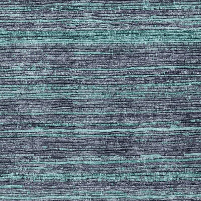 HomeRoots Striped Transitional Rectangle Outdoor Rug