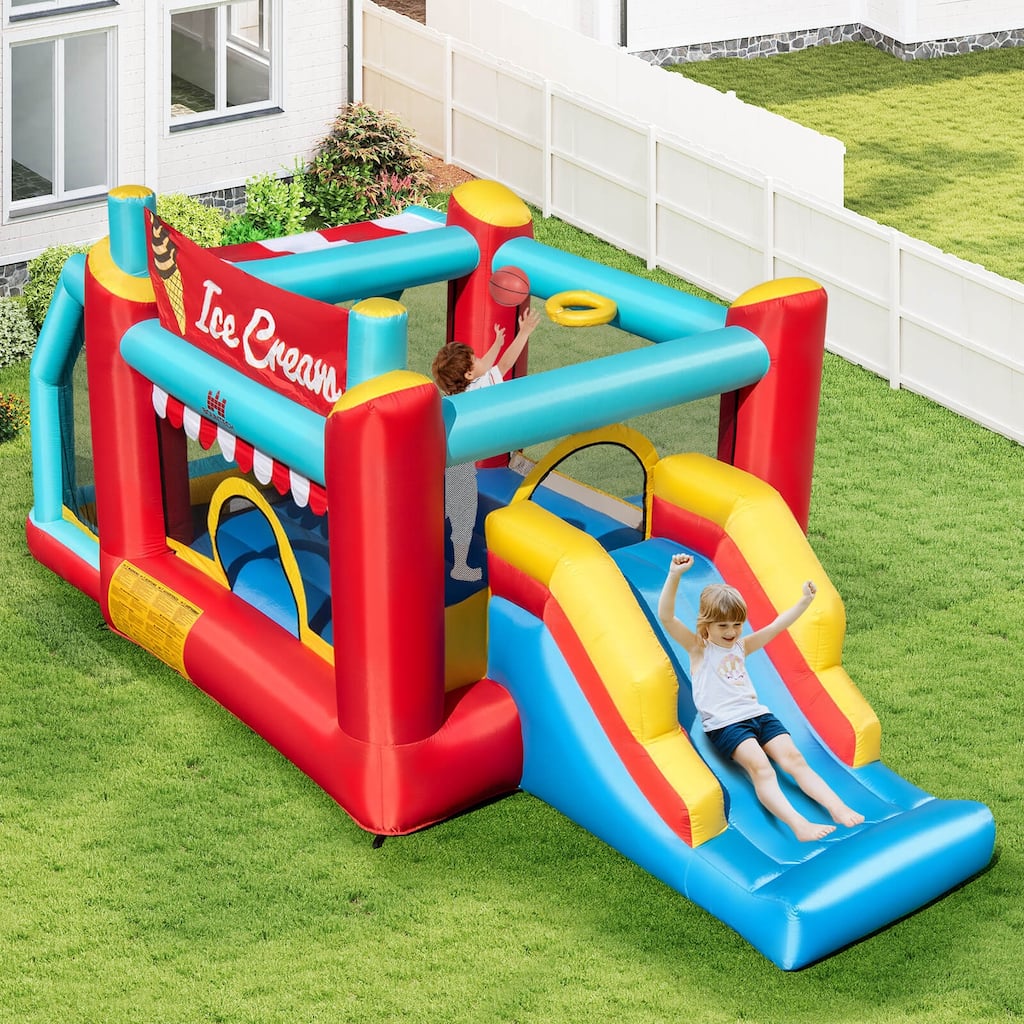 Kids Outdoor Inflatable Bounce House with No/480w/520w Blower