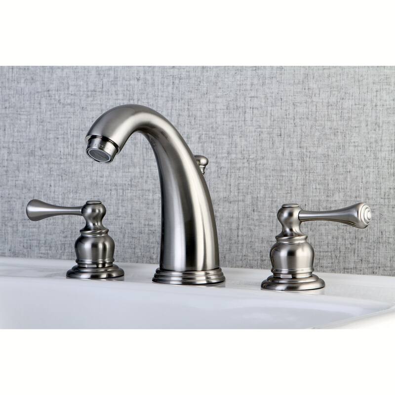 Victorian Deck Mount Widespread Bathroom Faucet