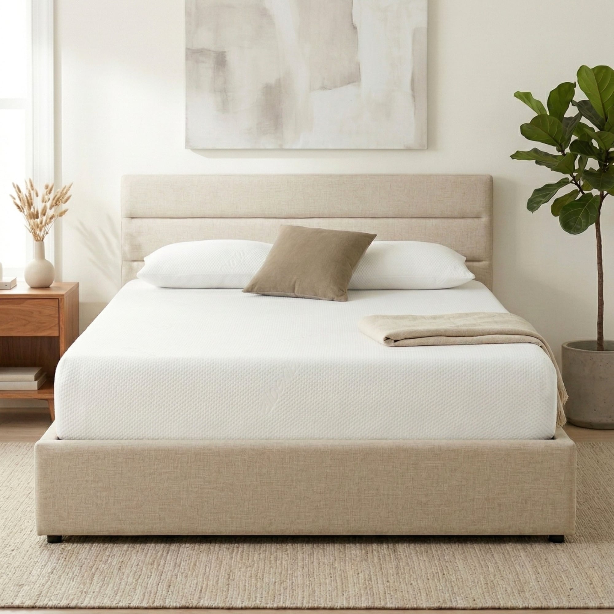 Divine 10-Inch Medium Gel Memory Foam Mattress in a Box