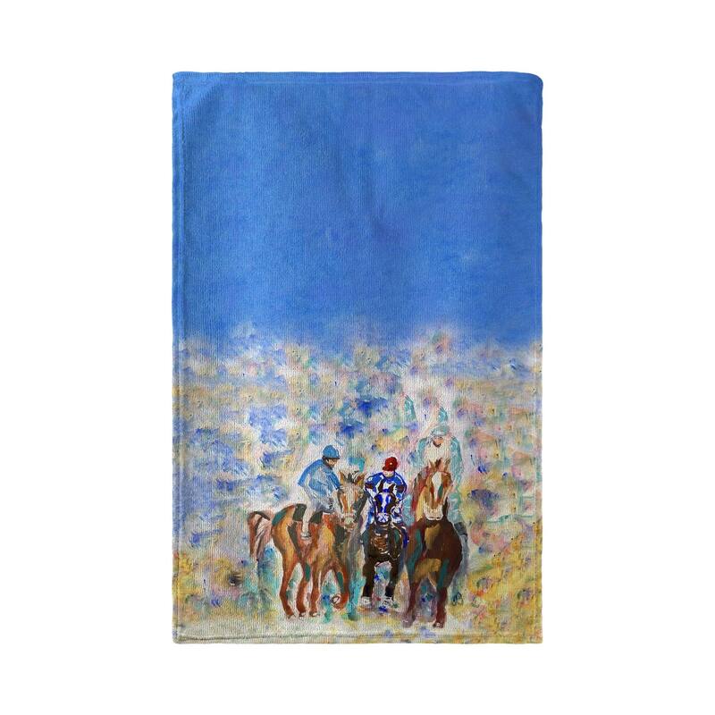 Three Racing II Kitchen Towel - 16x25