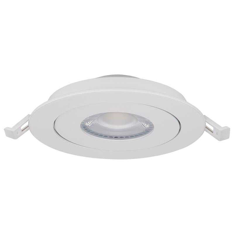 9W LED Gimbaled Downlight 4in. RGB & Tunable White Round Starfish IOT 650L 120-277V