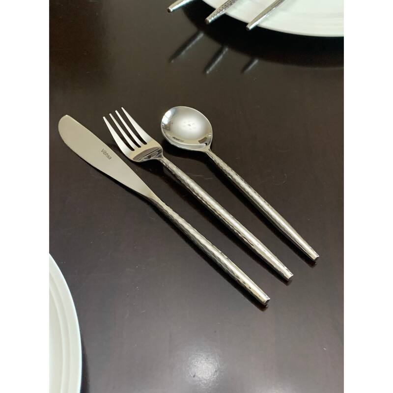 VIBHSA Flatware 36-Piece Set Dinner knives, Dinner Forks, Soup Spoons