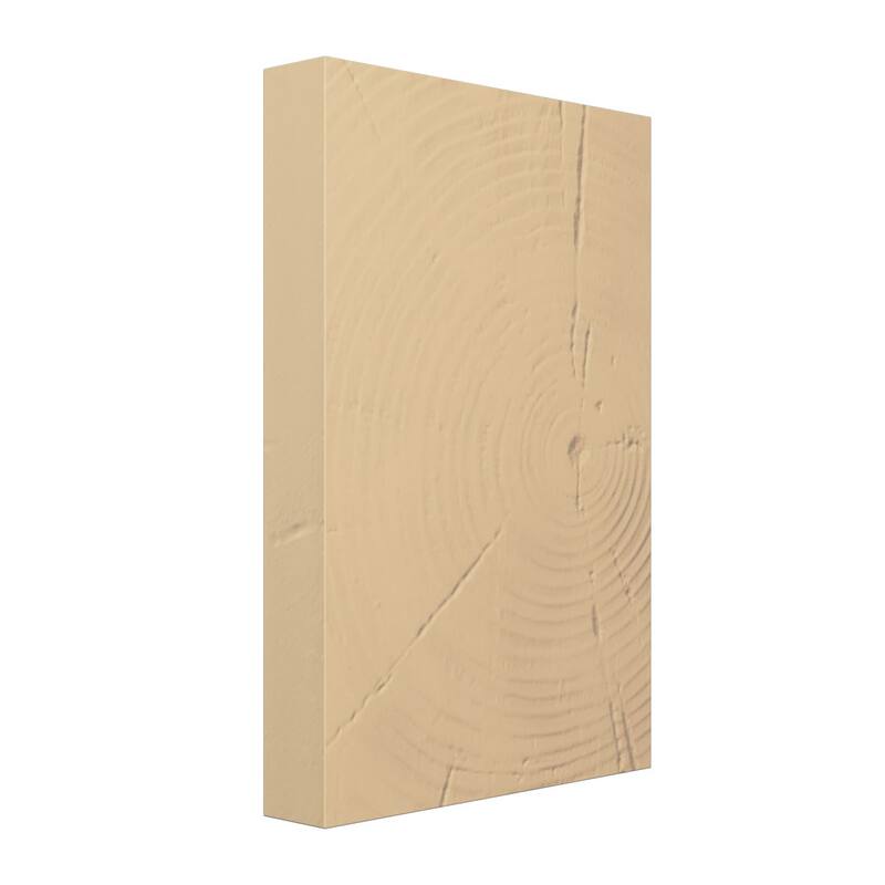 Faux Wood Beam End Cap For Use With Heritage Timber Faux Wood Beam On