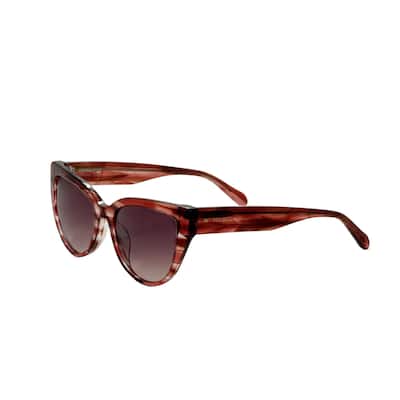 Fossil Women's 52mm Burgundy Pattern Sunglasses FOS2125-S-SR8-52