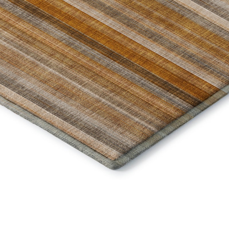 Premium Washable Super Soft Modern Stripes Mayfield Rug