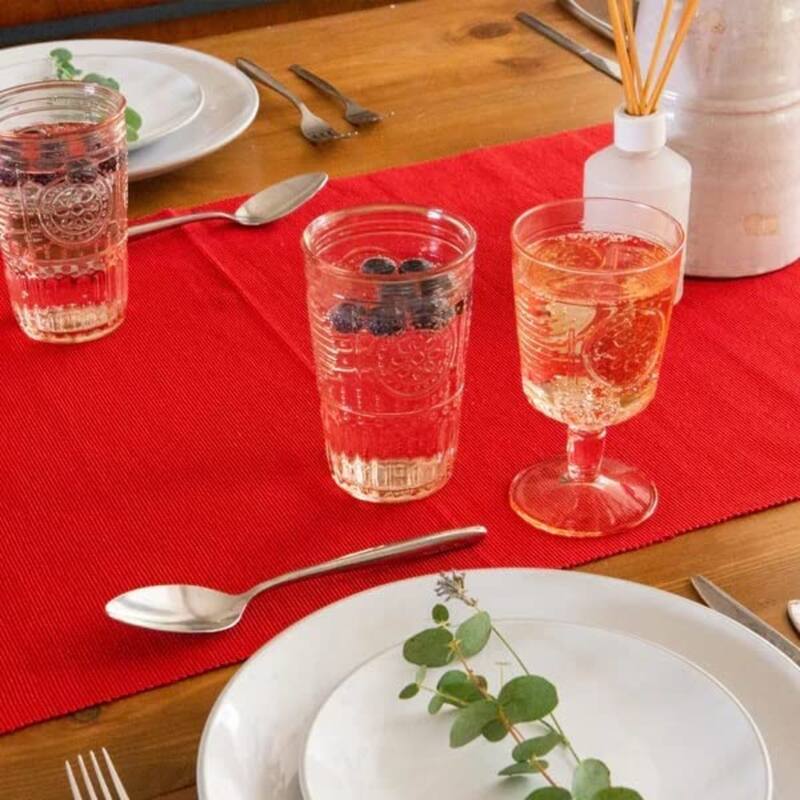 Bormioli Rocco Set of 4 Romantic Cooler Glasses - 16 oz.