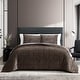 preview thumbnail 1 of 14, Vera Wang Chenille Box Solid 3 Piece Quilt Set