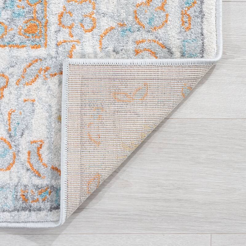 Jade Glam Geometric Indoor Area Rug