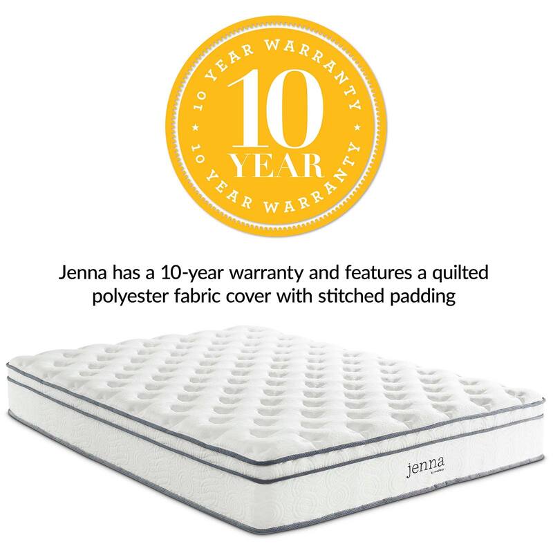 Jenna 10-inch Euro Top Pocket Spring Mattress