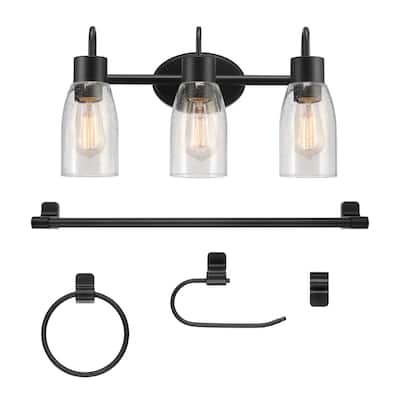 Globe Electric 91009585 Katheryn Bathroom Vanity Set - 3 Light 19"