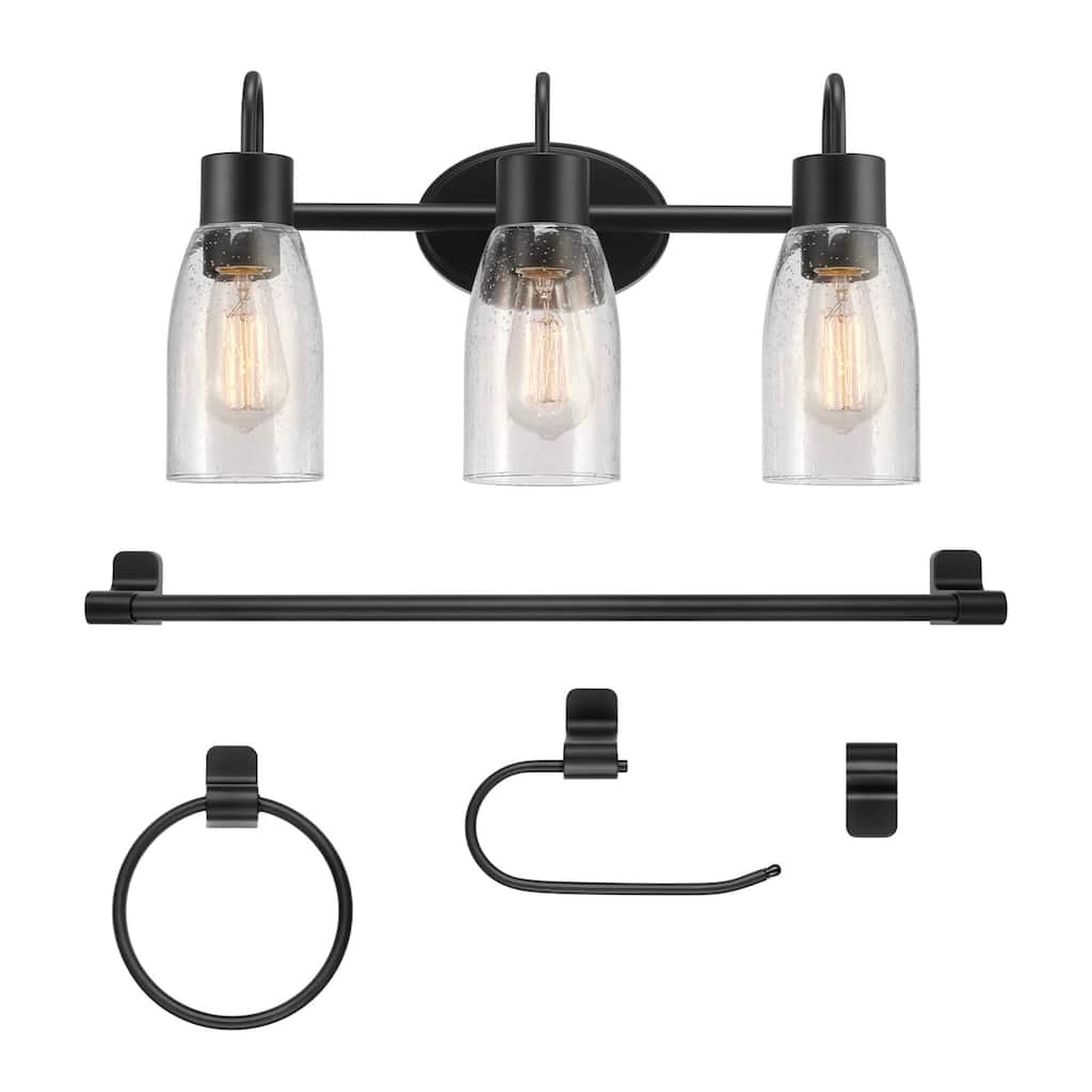 Globe Electric 91009585 Katheryn Bathroom Vanity Set - 3 Light 19"