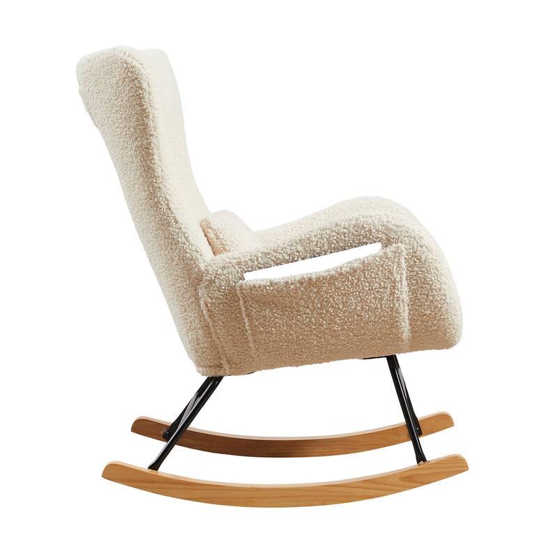 Teddy Fabric Rocking Chair