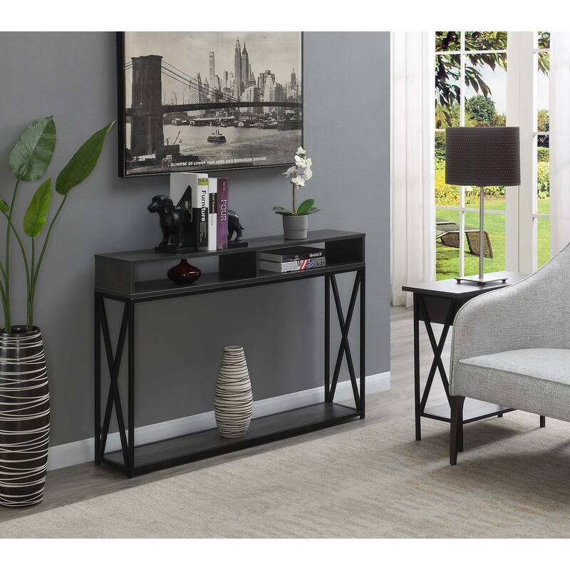 Convenience Concepts Tucson Deluxe Console Table with Shelf