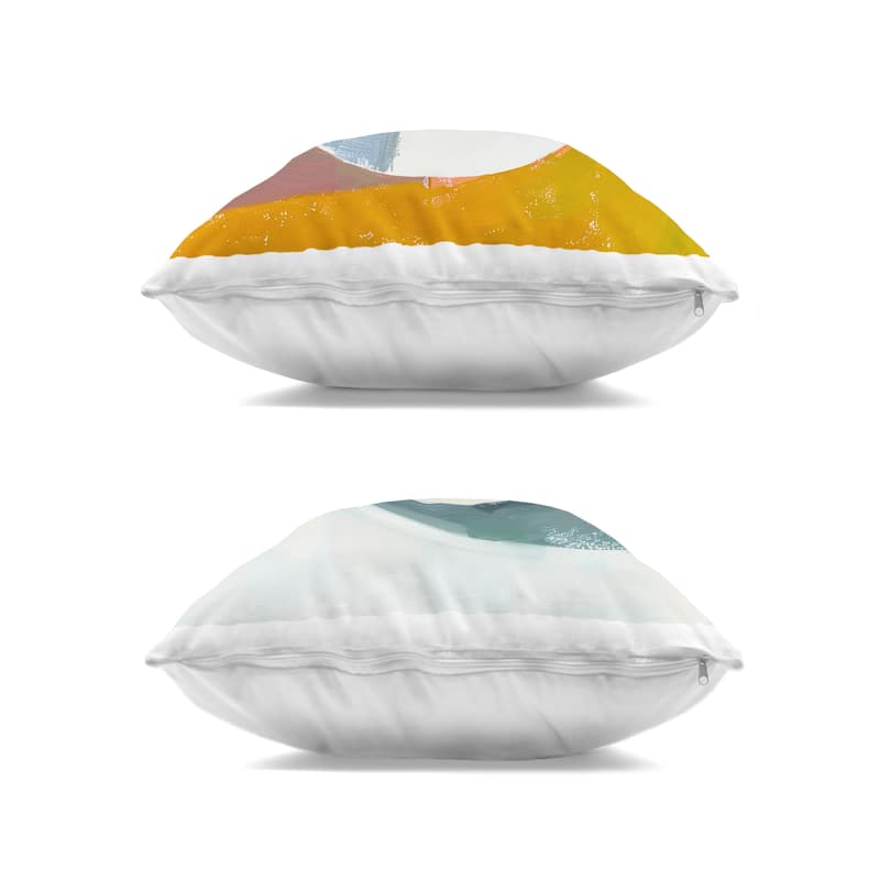 Stupell Fresh Fruits in Bowl Decorative Printed Throw Pillow Design by Walker Noble (Set of 2)