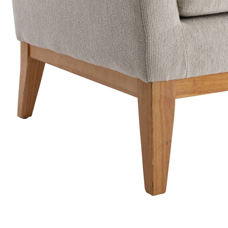 Corvus Armitage Chenille Upholstered Accent Chair