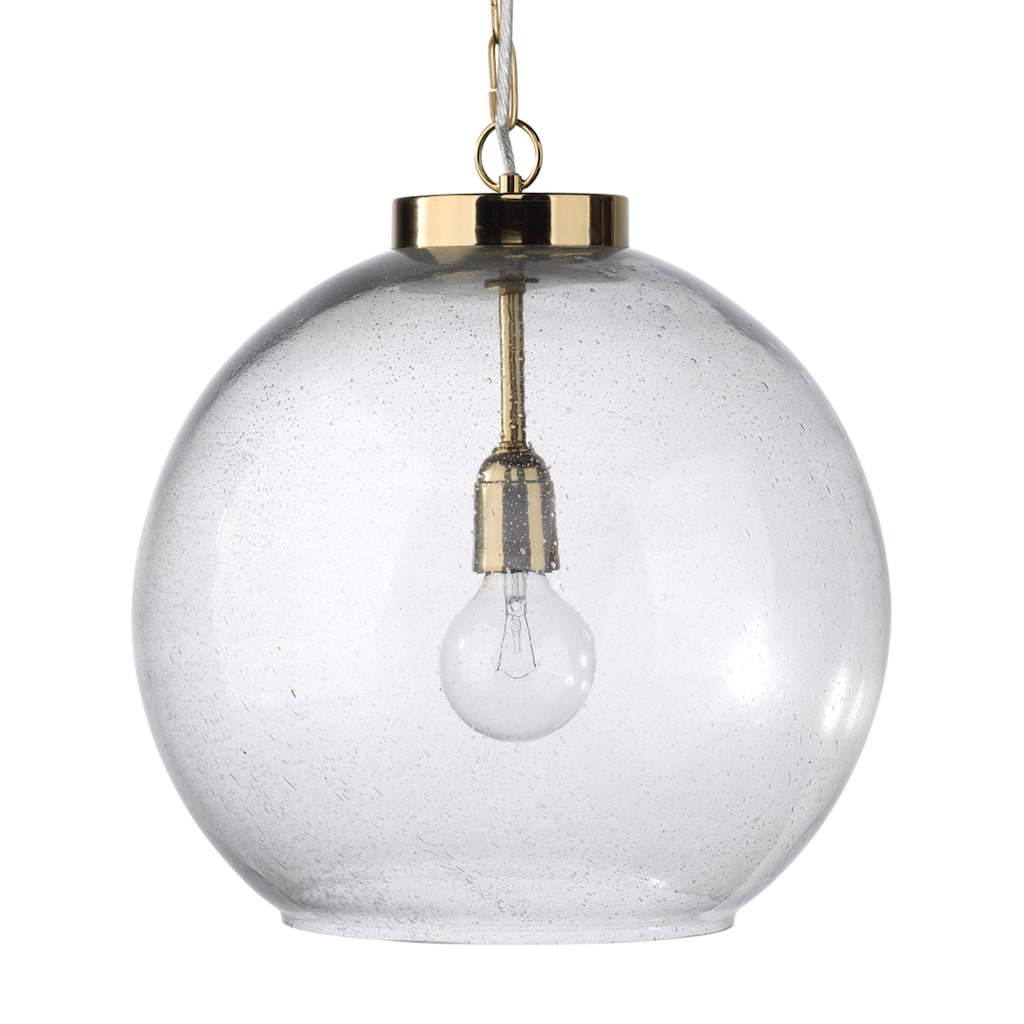 Alden Décor Burke Hand Blown Glass Pendant