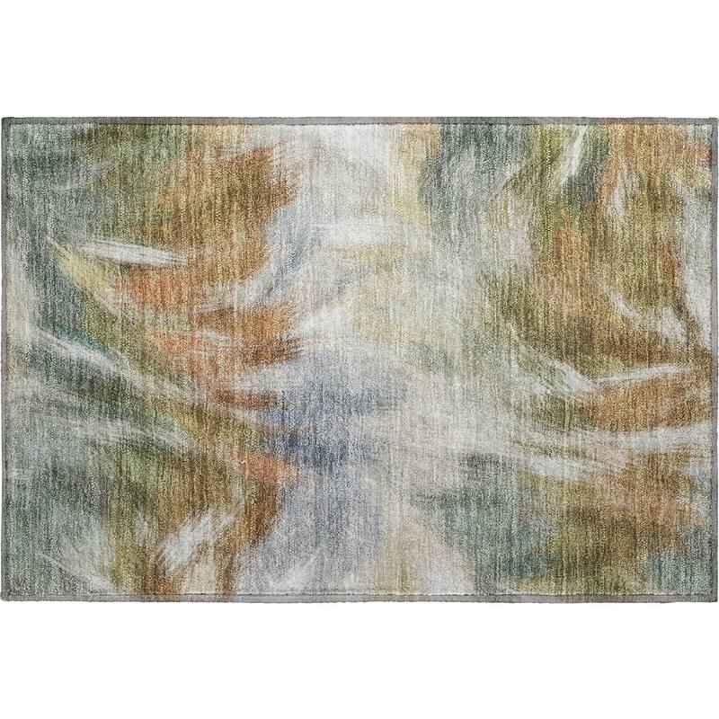 Premium Washable Super Soft Contemporary Blur Mayfield Rug