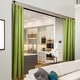 preview thumbnail 5 of 13, InStyleDesign 96"H Room Divider Curtain with Grommet (1 Panel) 120w x 96h - Green