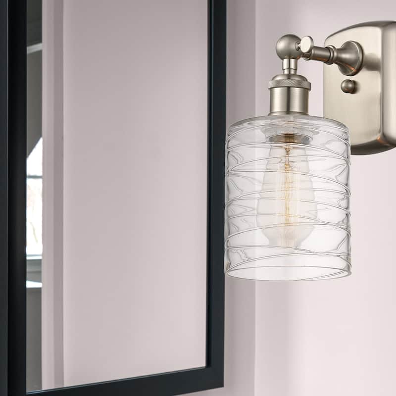 Innovations Lighting 516-1W-9-5 Cobbleskill Sconce Cobbleskill 9" Tall