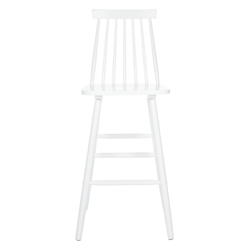 SAFAVIEH Beaufort 30-in. Spindle Farmhouse Bar Stools (Set of 2) - 19"W x 21"D x 45"H