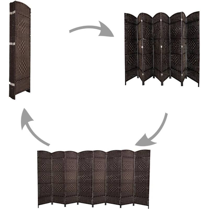 8 Panel Room Divider