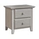 preview thumbnail 3 of 1, Oxford Baby Kenilworth 2 Dr Nightstand Stone Wash