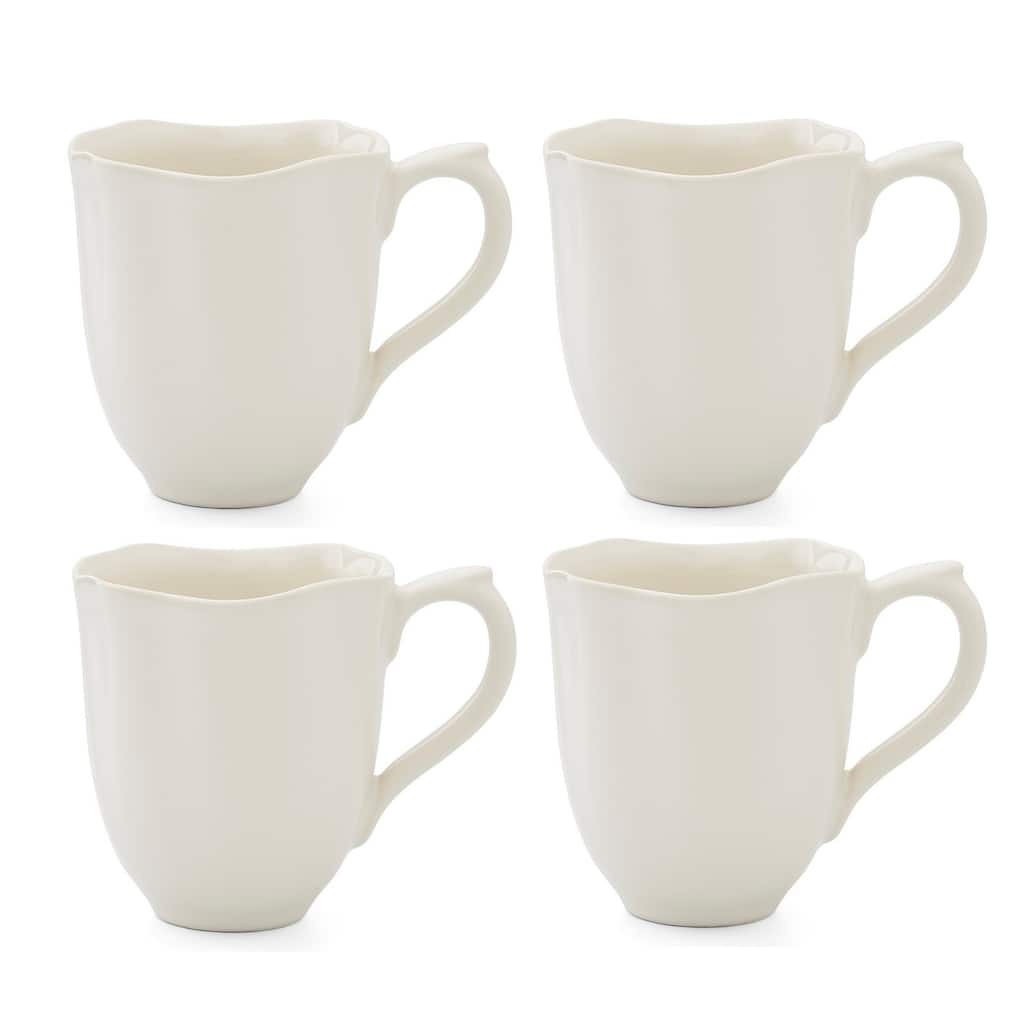 Portmeirion Set of 4 Sophie Conran Floret 14 Ounce Coffee Mugs