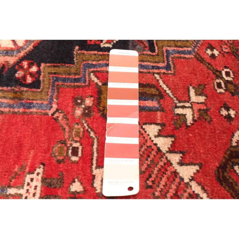 ECARPETGALLERY Hand-knotted Konya Anatolian Red Wool Rug - 3'4 x 5'1