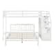 Merax Twin over Full Bunk Bed with Staircase