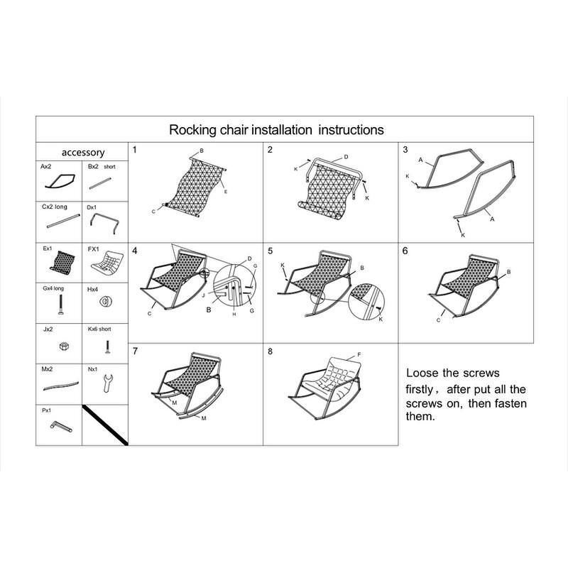 Rocking Chair with Extra-Wide Technical leather Upholstered Gliding Chair Boucle Reclining Chair