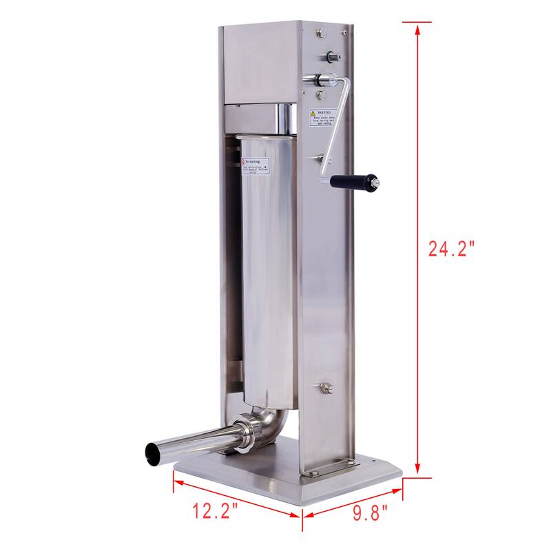 Stainless Steel Dual Speed Vertical Commercial Sausage Stuffer