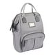 preview thumbnail 1 of 8, BEABA Wellington Backpack Diaper Bag Grey