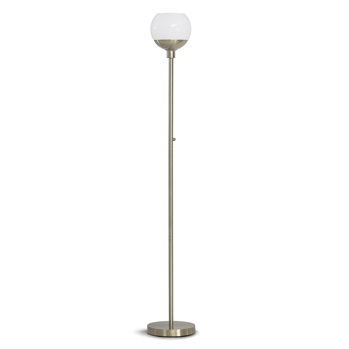 Metro Glass Shade 71 H LED Dimmable Torchiere Floor Lamp On Sale Bed Bath Beyond 37836433