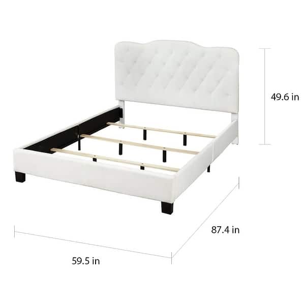 Simple Living Tessa Upholstered Bed