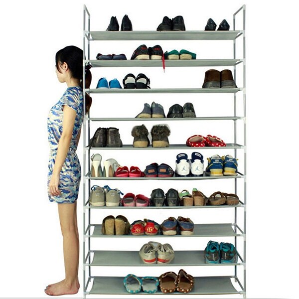 Woven shoe hotsell rack