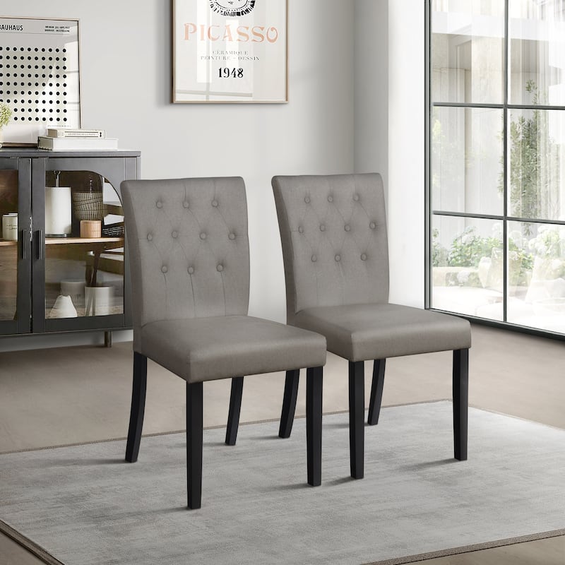 CraftPorch Glam Wooden Dining Chair