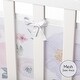 preview thumbnail 5 of 4, Boho Floral Girl Sweet Jojo Designs + BreathableBaby Breathable Mesh Crib Liner Bohemian Farmhouse Watercolor