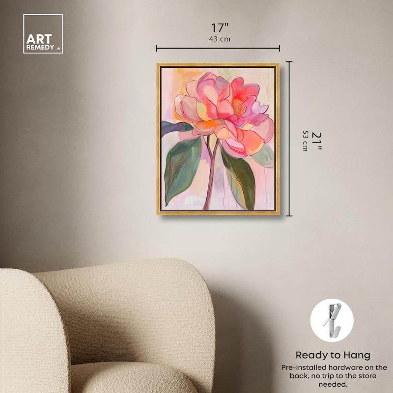 Softly Unfurling I Canvas by Art Remedy