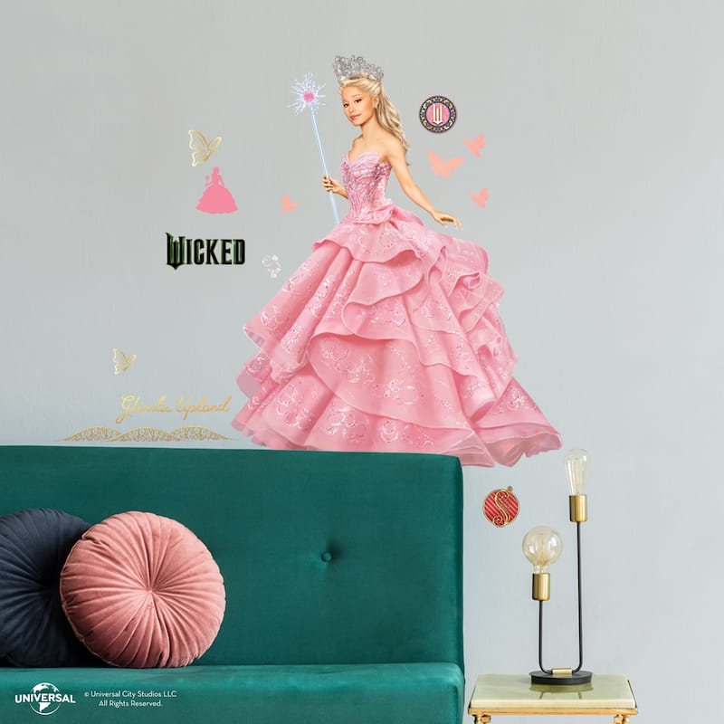 RoomMates Wicked Glinda Pink Wall Decals