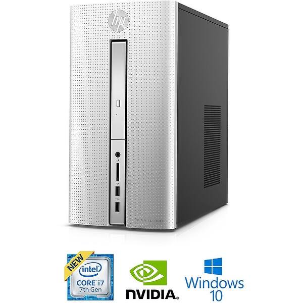 Shop Hp Pavilion 570 P047c Intel Core I7 7700 16gb 2tb Hdd Nvidia 2gb Win 10 Pc Overstock