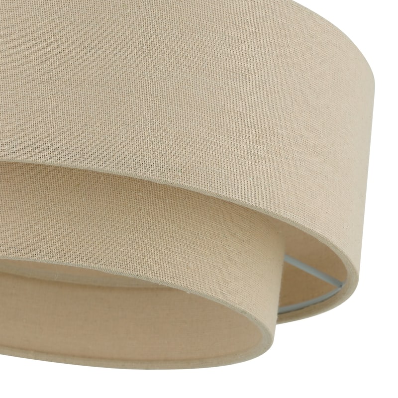 Livex Lighting 58896 Bellingham 13" Wide Semi-Flush Drum Ceiling