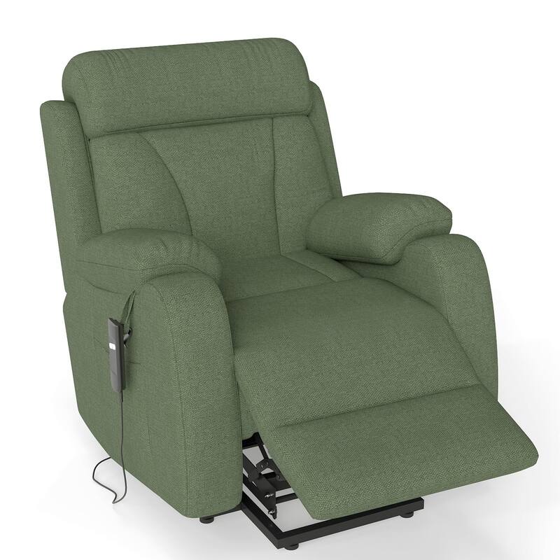 Power Lift Recliner for Elderly,Heavy Duty Lift Chair Recliners,Electric Recliner Chairs,Remote Control,Adjustable,Side Pocket